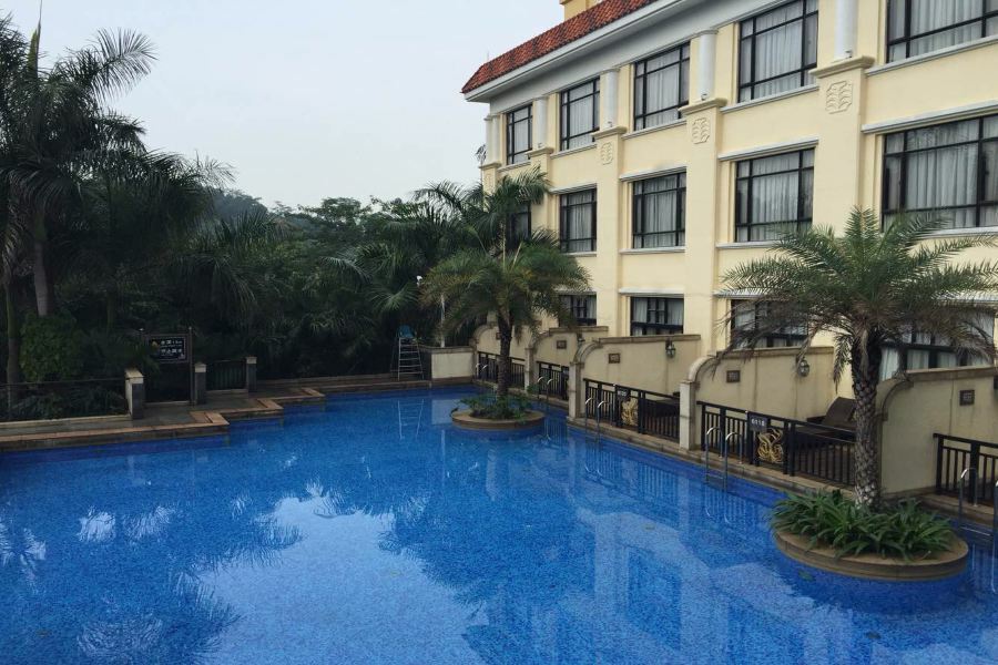 Green Lake Hot Spring Hotel Foshan Extérieur photo